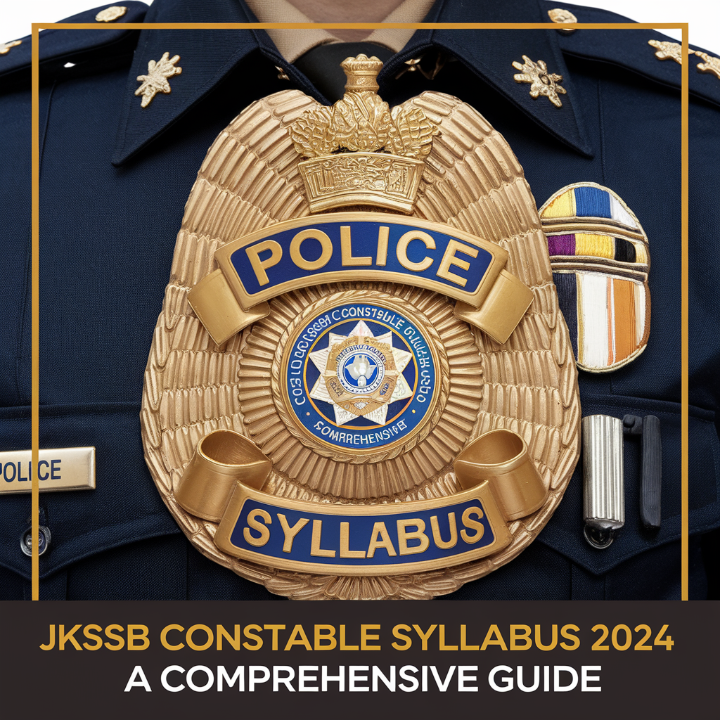 JKSSB Constable Syllabus 2024